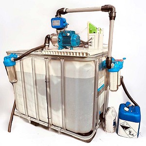 Sistema de reciclatge daigua